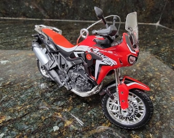 Honda Africa Twin 4.5" Diecast  Motorcycle Christmas ornament