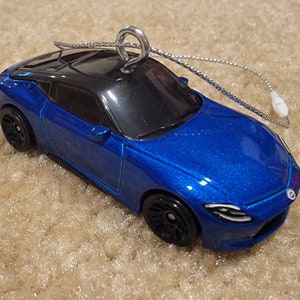 Custom Hotwheels 2023 Nissan Z Christmas ornament