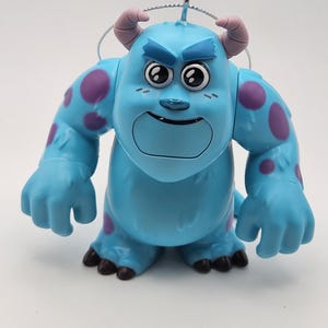 Monsers Inc Sulley 4" tall with 2 Expressions Christmas ornament