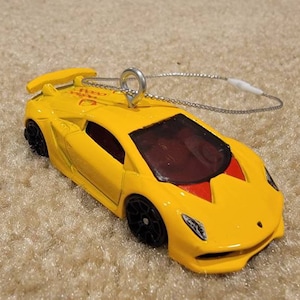 Custom Hotwheels Lamborghini Sesto Elemento Christmas ornament