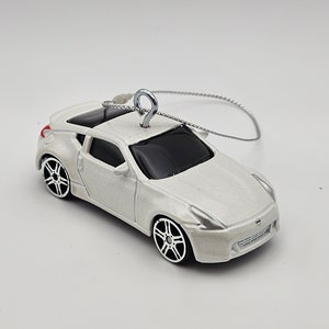 Custom Hotwheels Nissan 370Z Christmas ornament
