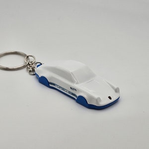 Custom Hotwheels Porsche 911 Carrera Keychain