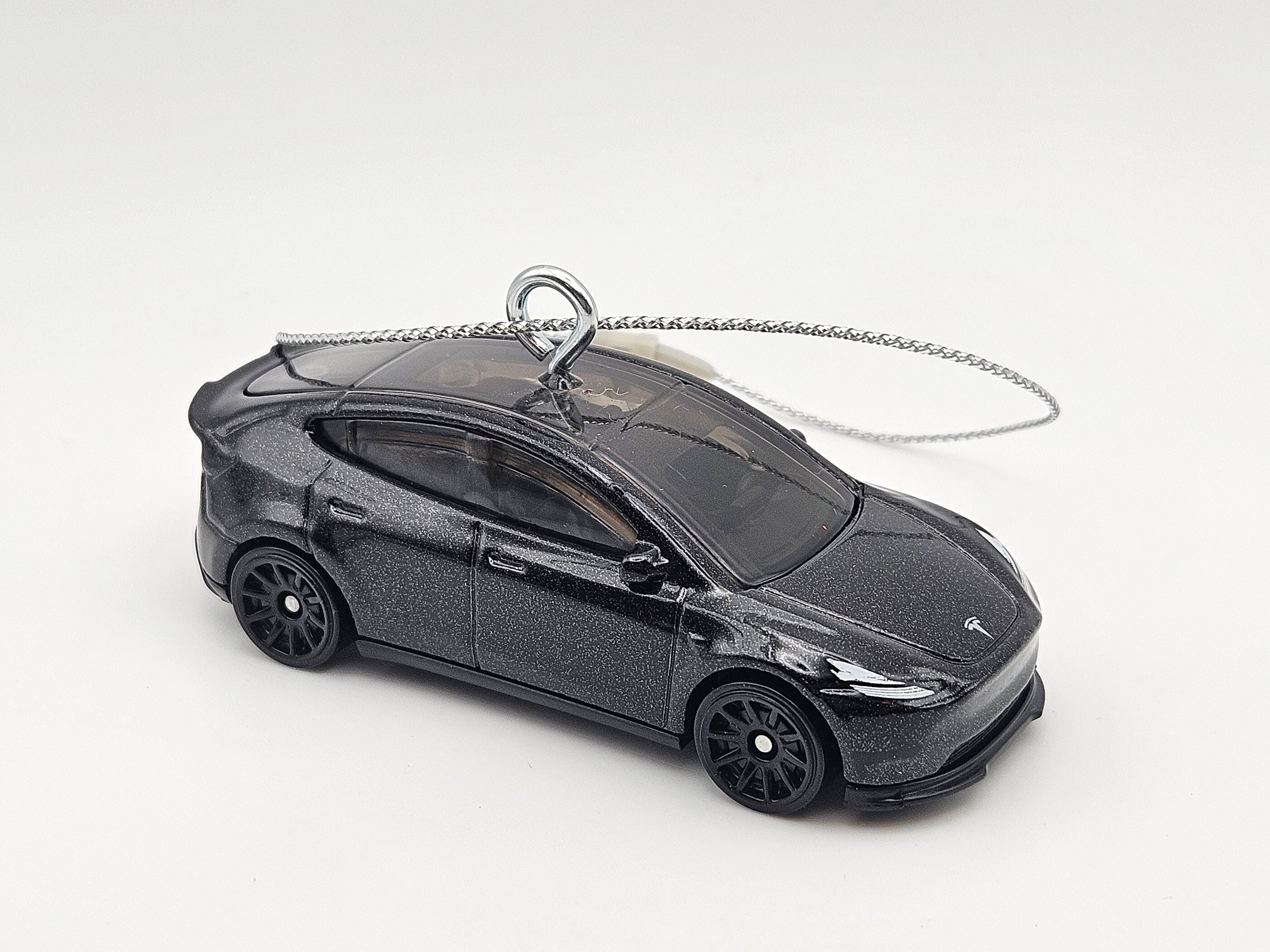 Hotwheels Tesla Model Y Christmas Ornament in Black - Etsy