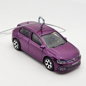 Custom Matchbox 2021 Volkswagen Golf GTE Christmas ornament