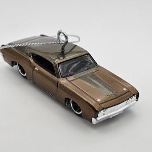 Custom Hotwheels 1969 Ford Torino Talladega Christmas ornament