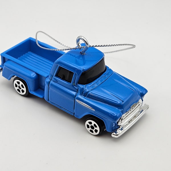 Ornamento Natalizio M2 Machines Chevy Apache 1959 Scala 1:64 - Pickup Vintage Verde Menta