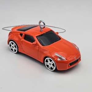 Custom Hotwheels Nissan 370Z Christmas ornament