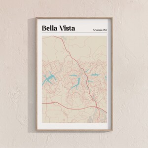 Carte de Bella Vista, Arkansas