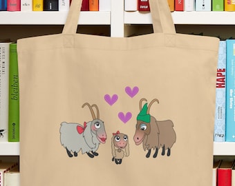 Tote Bag Sound Of Music Tote Vintage-Inspired Lonely Goatherd Goats Von Trapp Family Sound of Music Large Eco Cotton Gift For Her Him Friend