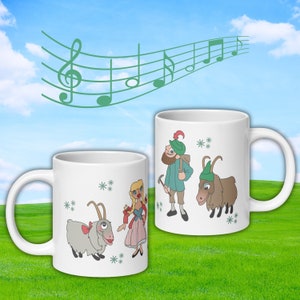 The Sound of Music ‘Lonely Goatherd’ Inspired Mug - Vintage Style Collectible - Von Trapp Family Sound Of Music Inspired Mug