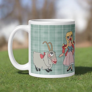 The Sound of Music-mok Lonely Goatherd keramische koffiekopje uniek leuk cadeau voor vriend film muzikale marionetten drinkgerei Geïnspireerd door Von Trapp