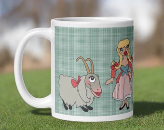 The Sound of Music Mug, Lonely Goatherd Ceramic Coffee Cup