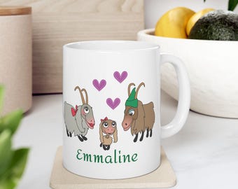 Sound Of Music Custom Ceramic Mug, Unique Movie Musical Gift, Lonely Goatherd Mug, Cute Personalized Holiday Gift for Musical Theater Fans