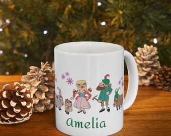 Sound Of Music Mug Lonely Goatherd Custom Ceramic Cup Movie Musical, Personalized Gift For Friend Cute Kitchen Decor, Cute Holiday Gift