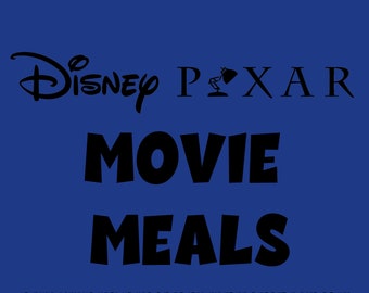 18 Dinner and a Movie Menus | Dinner Date Ideas | Family Friendly Meals | Digital Download