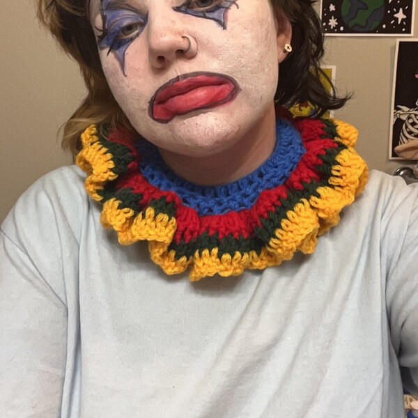 Clown Collar Etsy