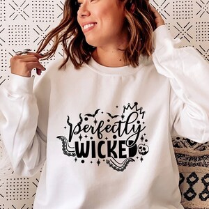 Disney's Perfectly Wicked, Wicked Sweatshirt, Maleficent Shirt, Disney Villains, Descendants, villains Shirt, Halloween Kids,Halloween Party