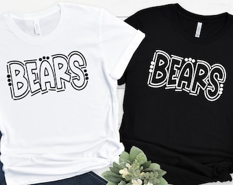 Bears School Spirit Shirt: Team Pride Tee