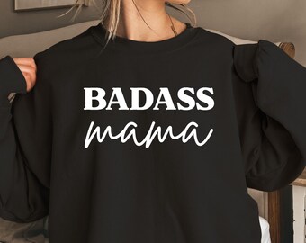 Badass Mama Shirt: Bella Canvas Mother's Day Tee