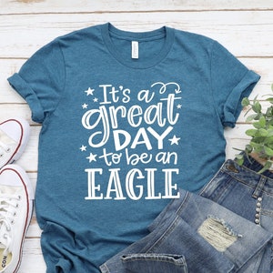 Eagles Mascot Shirt: Custom Team Spirit Tee Bild 1