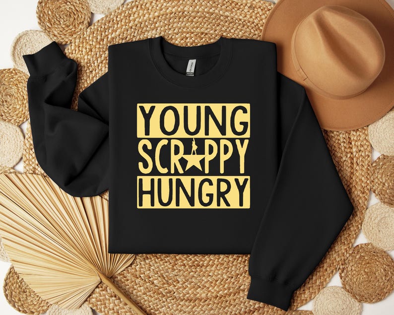 Young Scrappy Hungry Shirt: Hamilton Fan Gift, Unisex Tee image 3