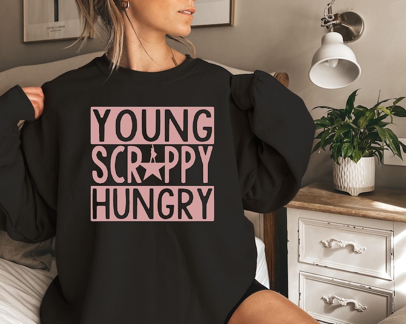 Young Scrappy Hungry Shirt: Hamilton Fan Gift, Unisex Tee image 1