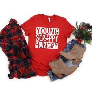 Young Scrappy Hungry Shirt: Hamilton Fan Gift, Unisex Tee image 8