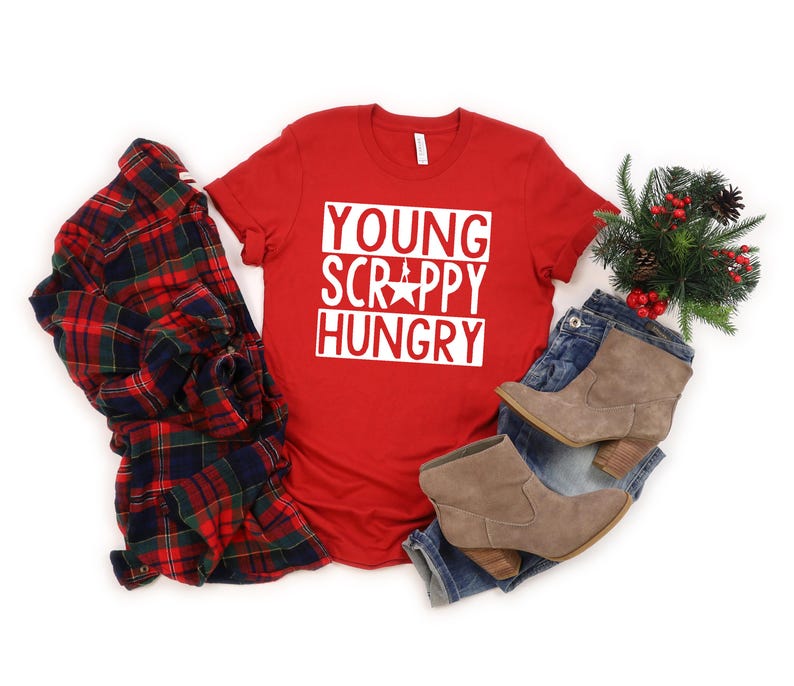 Young Scrappy Hungry Shirt: Hamilton Fan Gift, Unisex Tee image 8