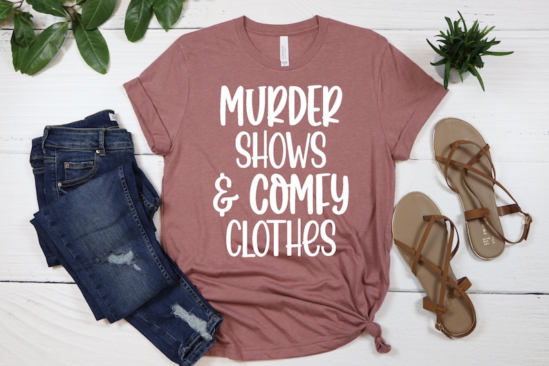 True Crime Junkie Shirt: Shows and Comfy Clothes Tee image 9