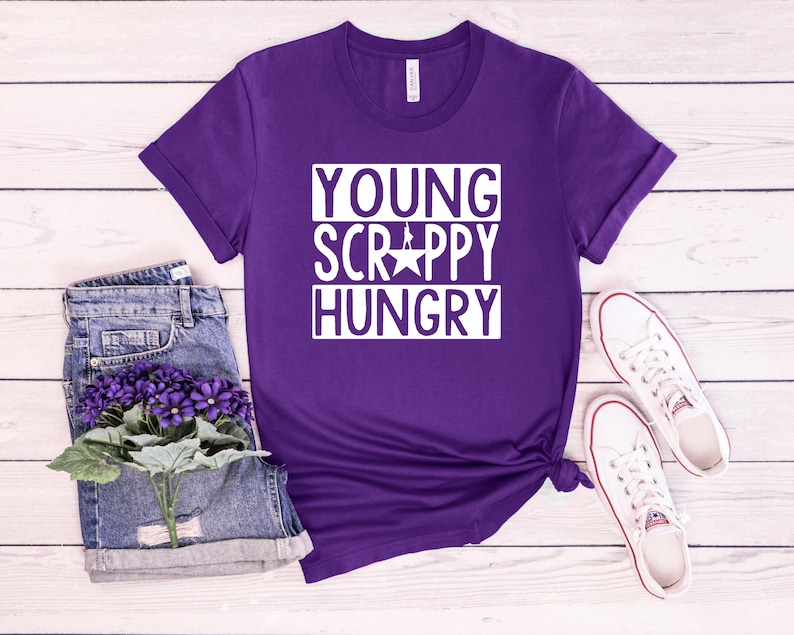 Young Scrappy Hungry Shirt: Hamilton Fan Gift, Unisex Tee image 7