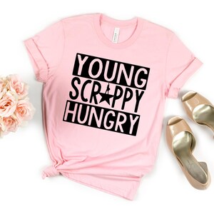 Young Scrappy Hungry Shirt: Hamilton Fan Gift, Unisex Tee image 9
