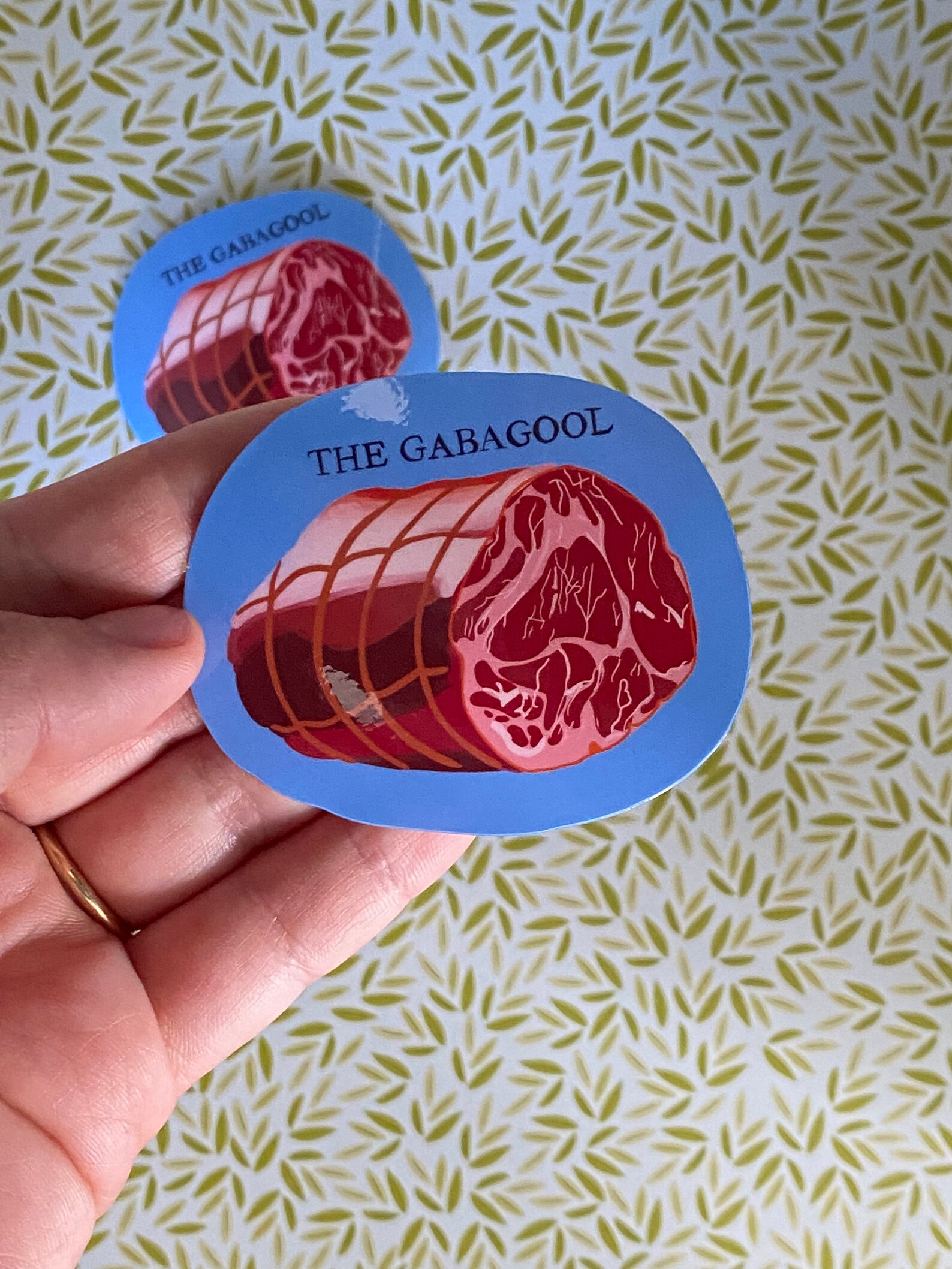 The Gabagool Vinyl Sticker as Referenced by Tony Soprano on Etsy