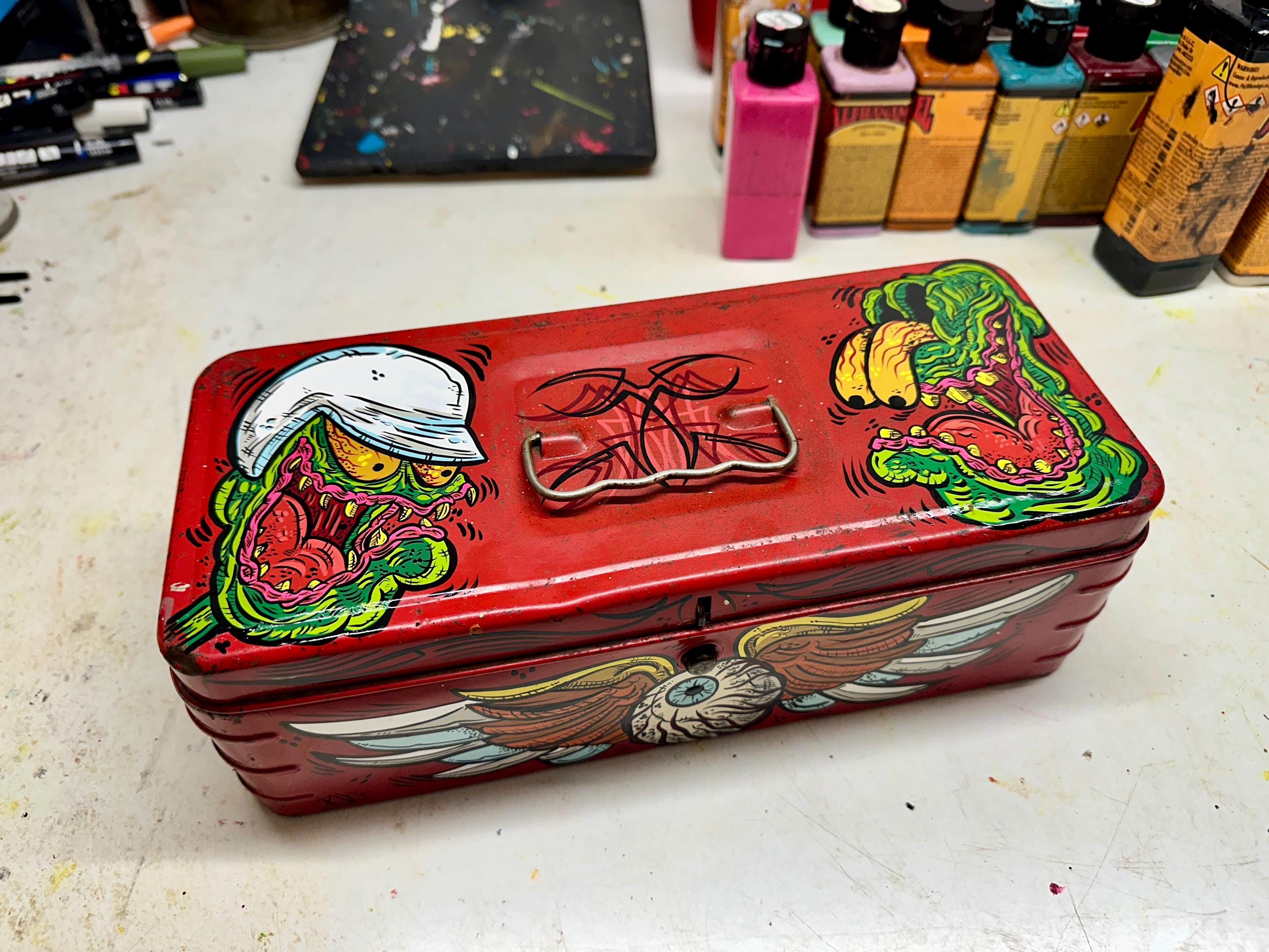 Rat Fink Tool Box - Etsy Rat Fink Tool Box - Etsy