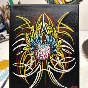 Flying Eye Canvas