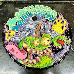 13” bottle cap