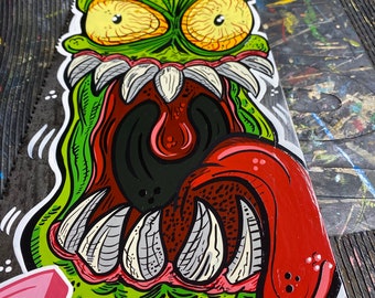 Vintage repurposed wood saw