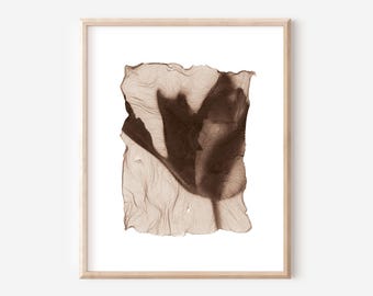 Tulip Floral Wall Art Printable – Minimal Botanical Art – Digital Download