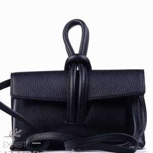 Echtleder Handtasche, Schultertasche in marineblau, Kobalt Naturleder Handtasche, elegante Geldbörse, Geschenk für sie, Partytasche in blau