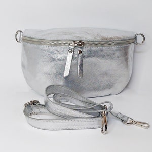 Waist bag shop silver