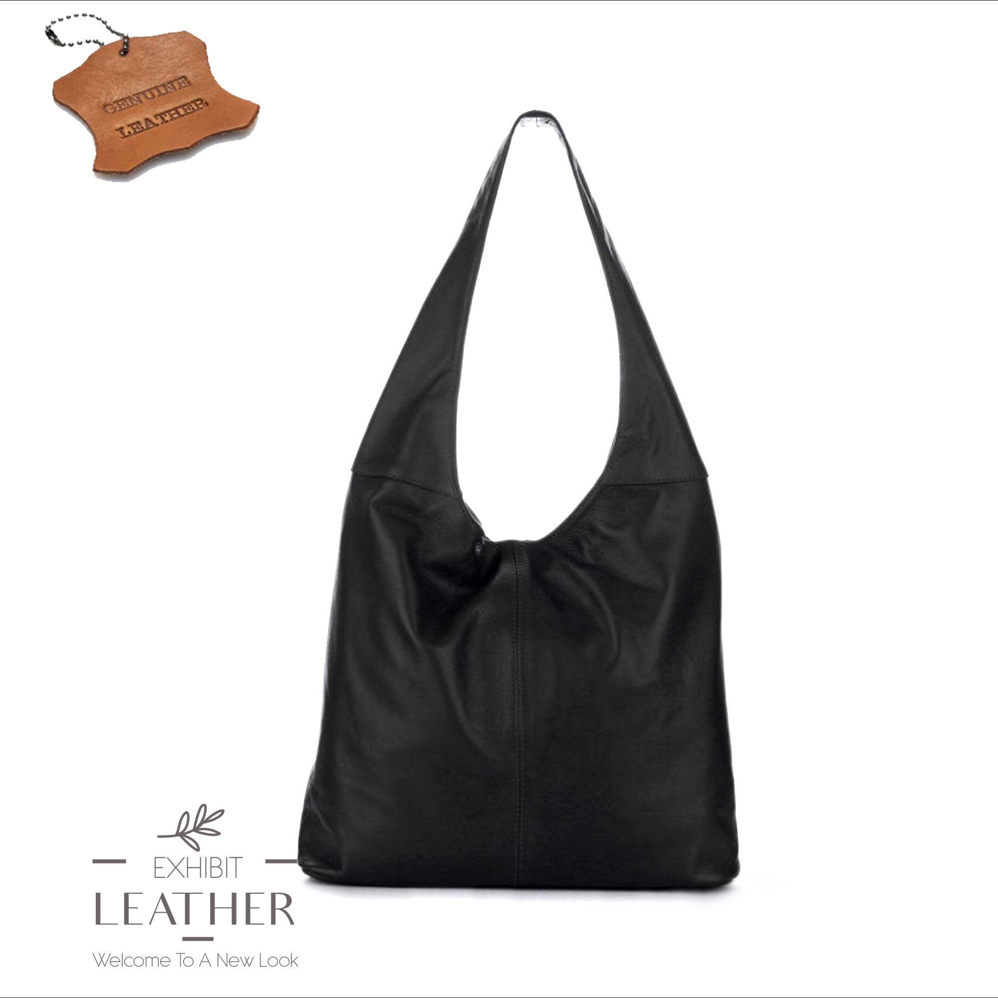 Emis★[正規品] 韓国人気 *NEW* LEATHER HOBO BAG 5COLOR Emis☆[正規品] 韓国人気 PADDED HOBO BAG (EMIS/ショルダー