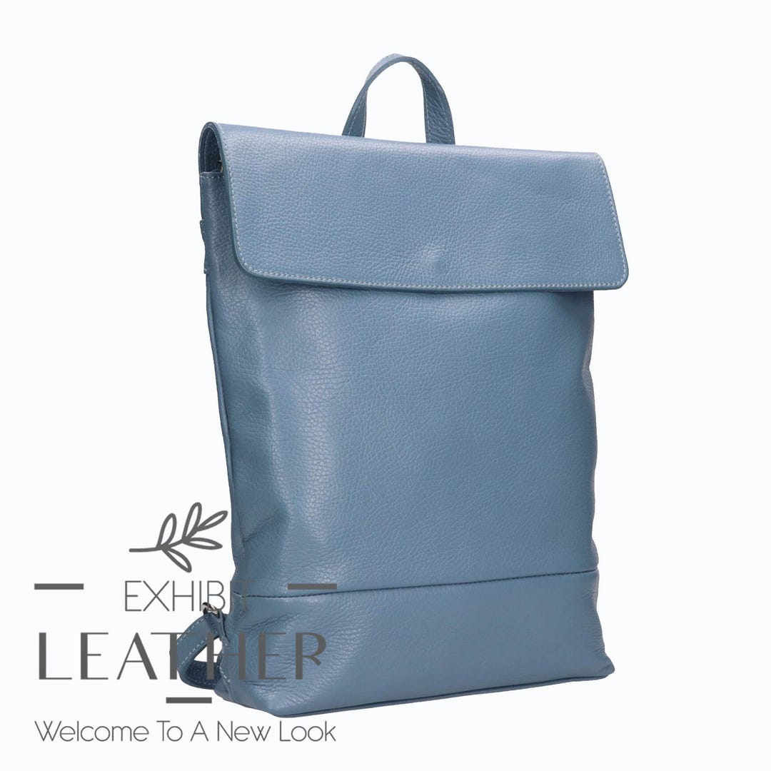 casual leather backpack The Compact