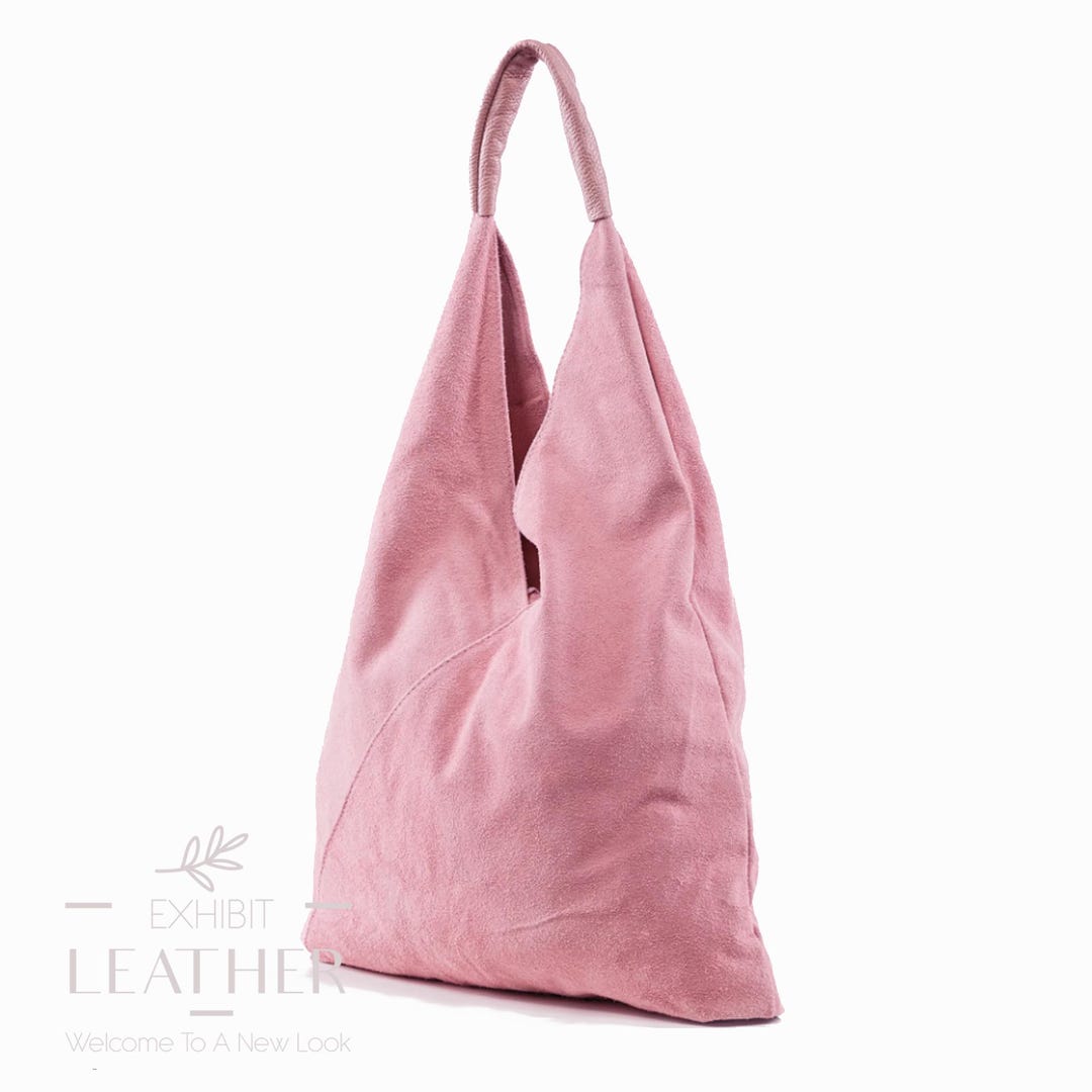 【EMIS】PADDED HOBO BAG-PINK JERSEY HOBO BAG-PINK - EMIS