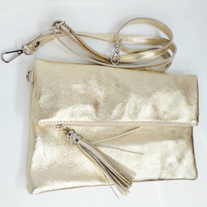 Gold color hotsell handbag