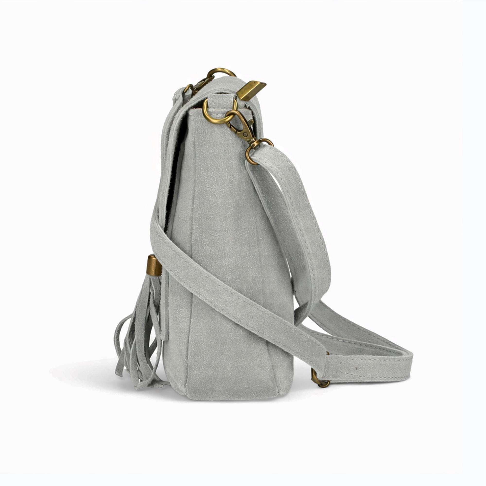 FOLDING SWEAT CROSS BAG MELANGE GREY バッグ
