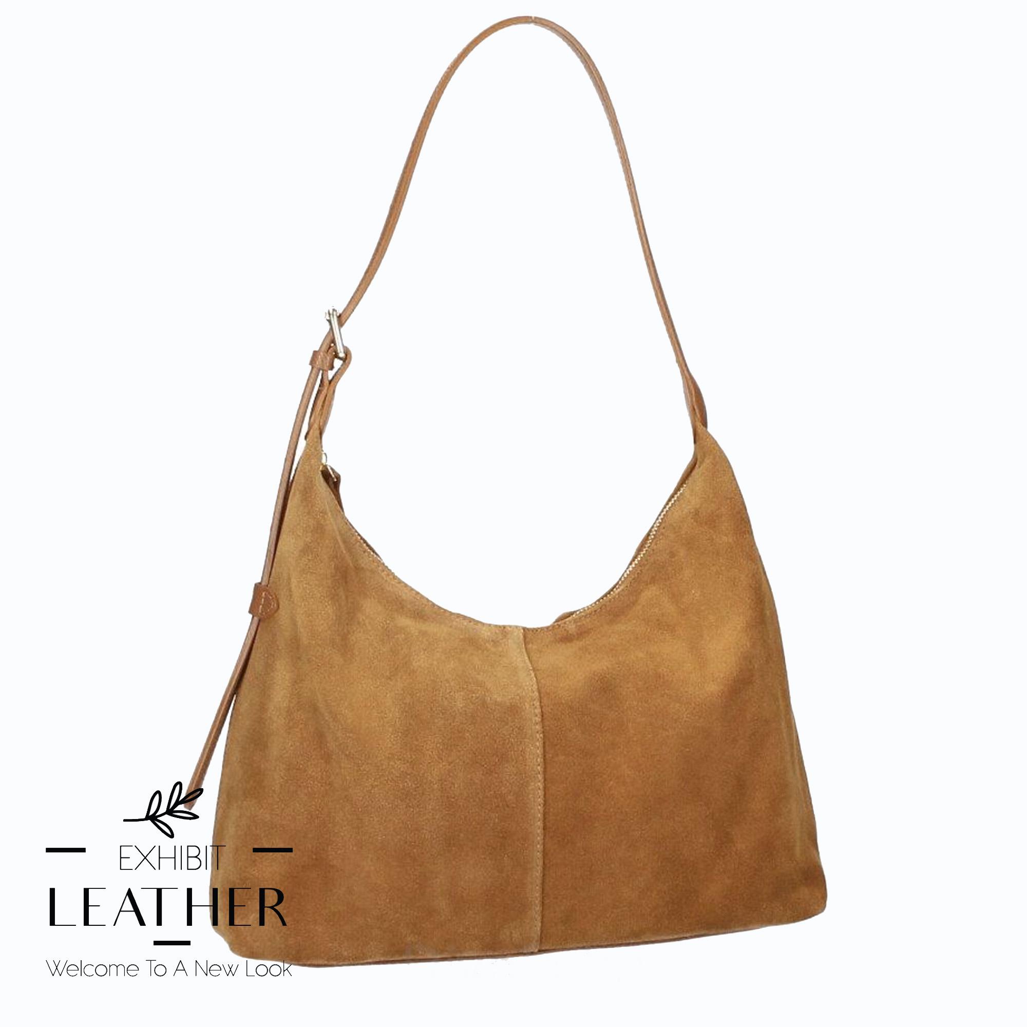 suede hobo bag main image 0