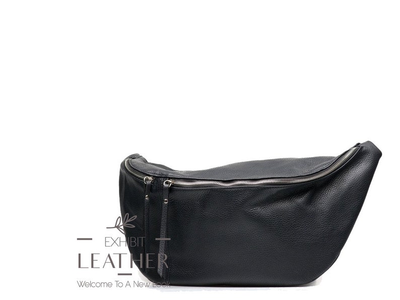 Big Belly Bag Crossbody XXL Belly Bag Maxi Nappa Leather Etsy