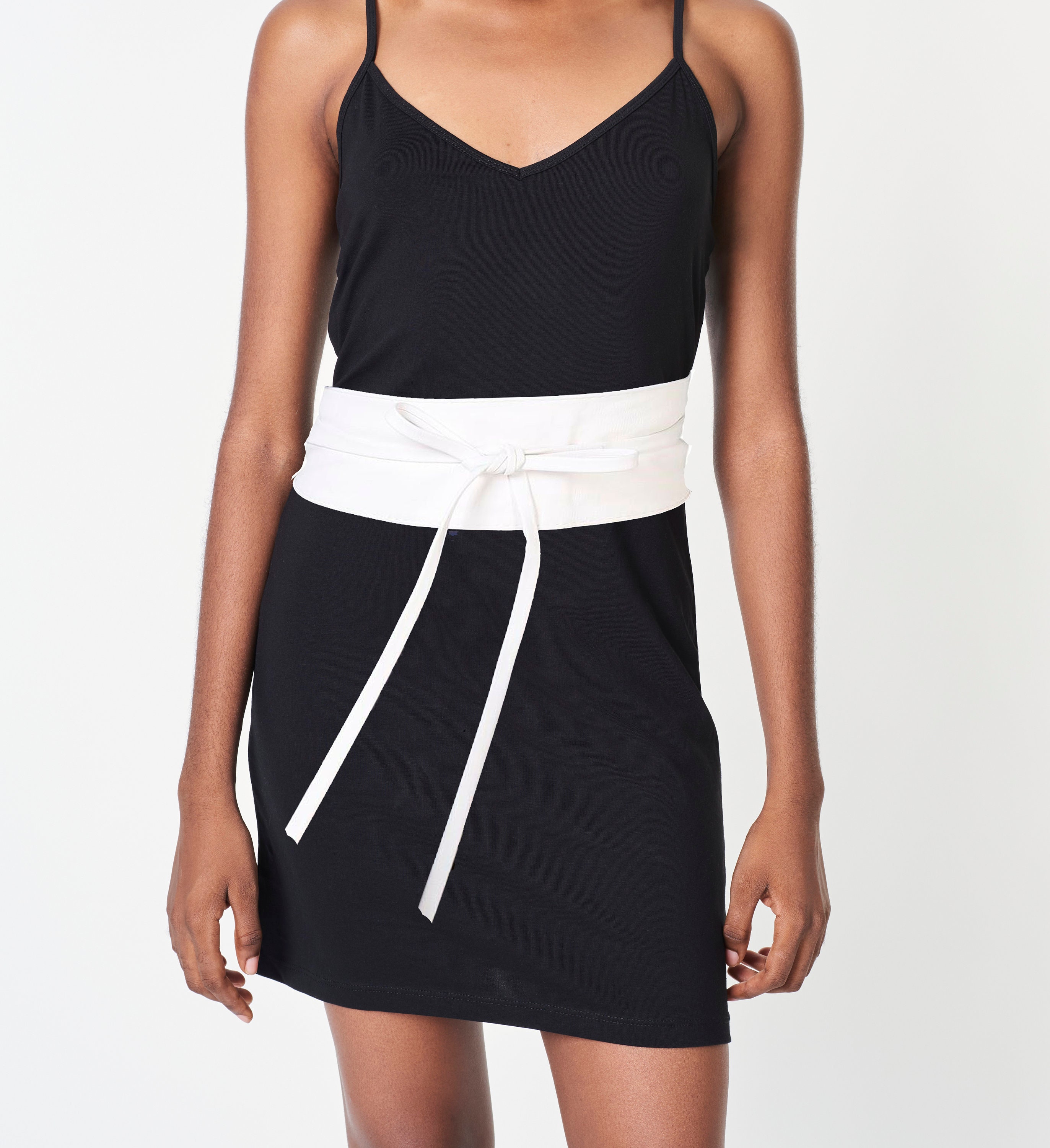 Ceinture obi shop blanche