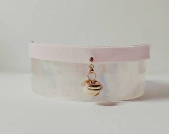 Tour de cou en velours avec clochette pour chat | Collier Lolita Kawaii fait main
