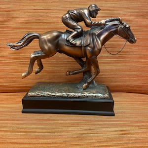 Jockey 11.5&quot; Resin Trophy