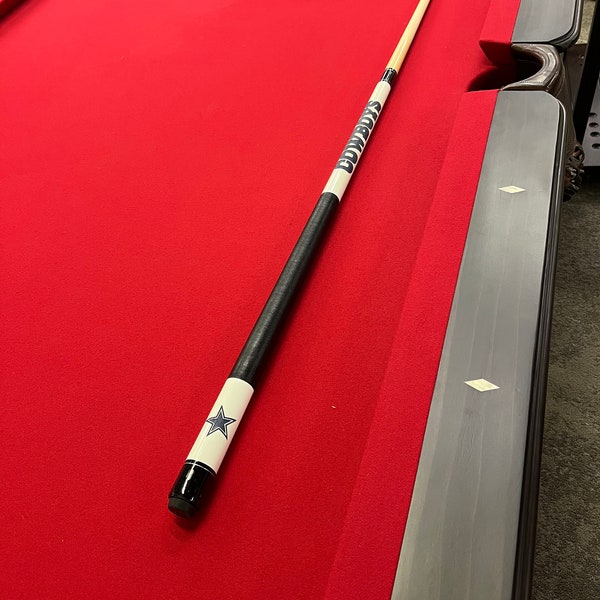 Personalized Engraved NFL Dallas Cowboys Pool Cue